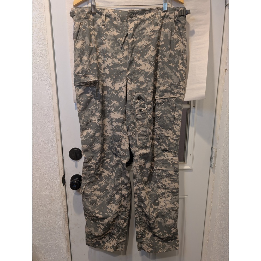 Military Style Cargo Pants Camo Digital Camouflage Tactical Aircrew Trousers‎ A1